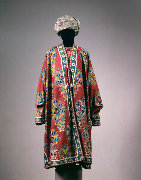 Парадный  мужской костюм (бухарский). Г.Шахрисяб, бухарский эмират. Таджики, узбеки. Из фондов РЭМ