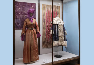 Silk in the Cossack costume of the Pre-Caucasian steppes 